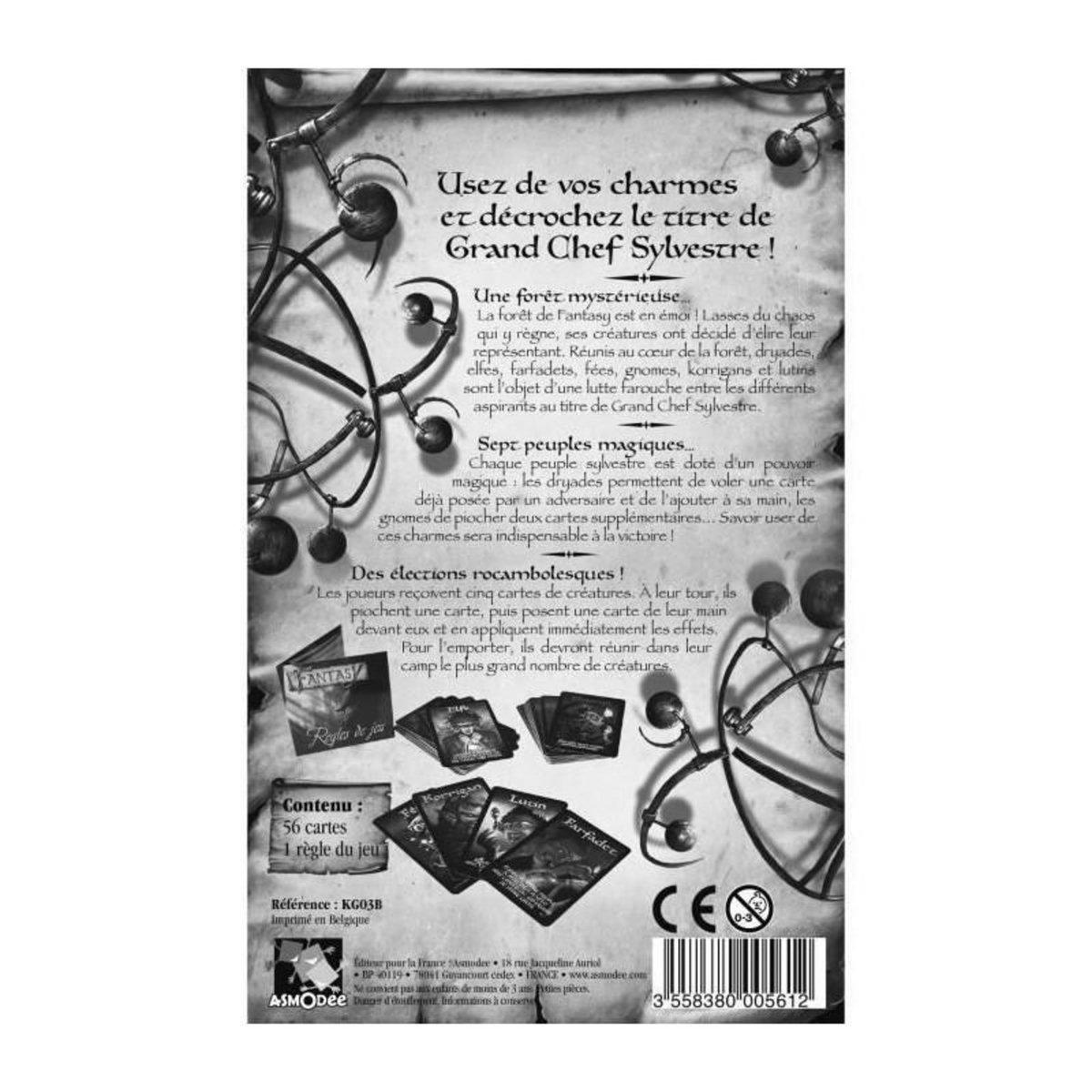 Asmodee ASMODEE - Fantasy  - Jeu de societe