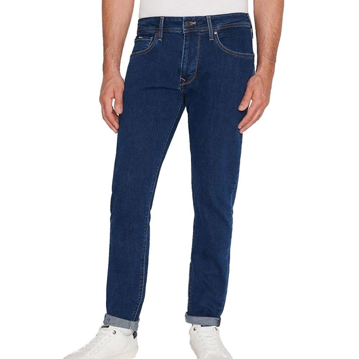 Pepe Jeans Jean Regular  Foncé Homme Pepe Jeans Tapered PM207390CT7