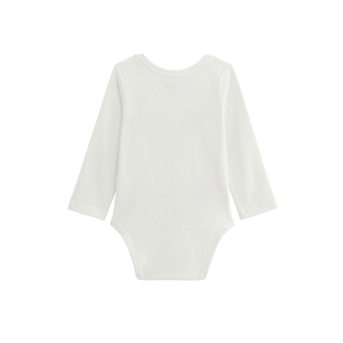 Petit Béguin Lot de 2 bodies bébé manches longues Louisa