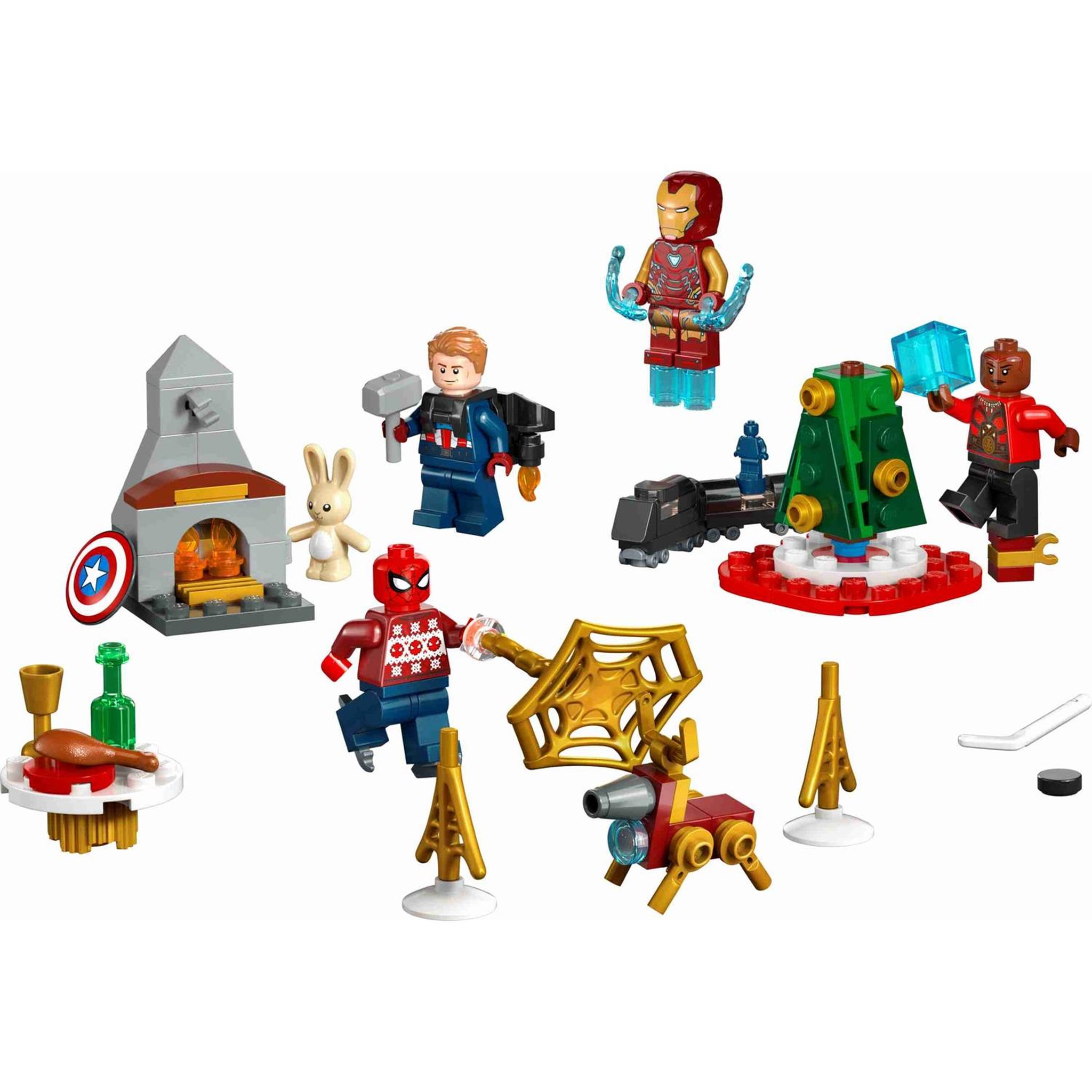 Voir la diapositive 2 : LEGO Marvel Le calendrier de l'Avent des Avengers