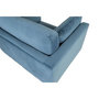 Voir la diapositive 6 : Paris Prix Fauteuil Design en Velours  Boom  110cm Bleu