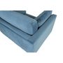 Voir la diapositive 6 : Paris Prix Fauteuil Design en Velours  Boom  110cm Bleu