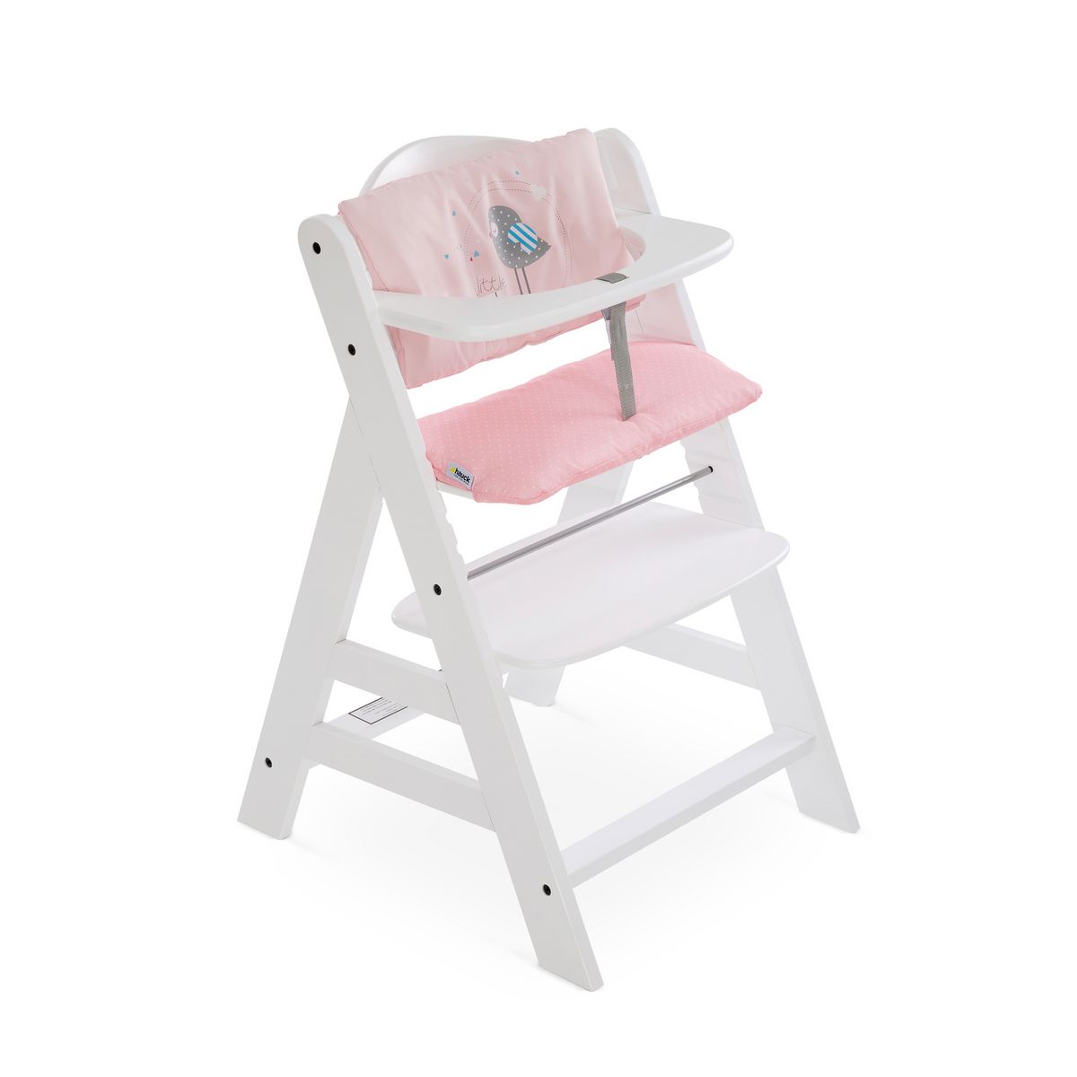 HAUCK Coussin de chaise haute Alpha - rose