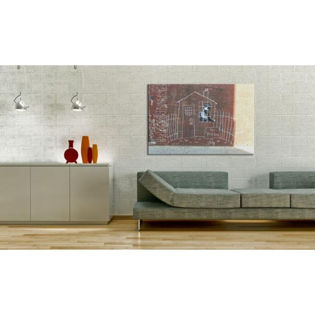 Paris Prix Tableau Imprimé  Enfermé  40x60cm