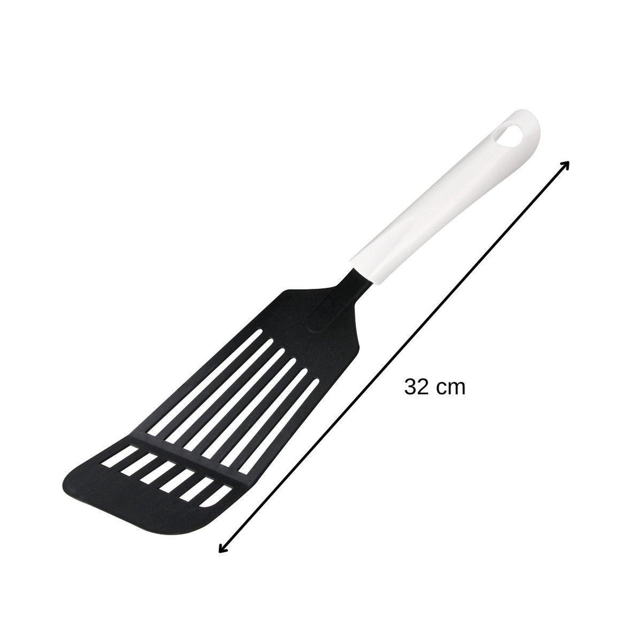 Voir la diapositive 3 : Fackelmann Ensemble de 2 spatules de cuisine ajourée 32 cm fackelmann arcadalina
