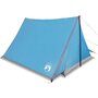 Voir la diapositive 2 : VIDAXL Tente de camping 2 personnes bleu impermeable