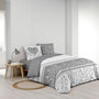 Voir la diapositive 3 : Douceur d'Intérieur Housse de couette 240x220 + 2 taies ANNIE 100% coton
