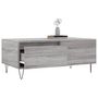 Voir la diapositive 3 : VIDAXL Table basse Sonoma gris 90x50x36,5 cm Bois d'ingenierie