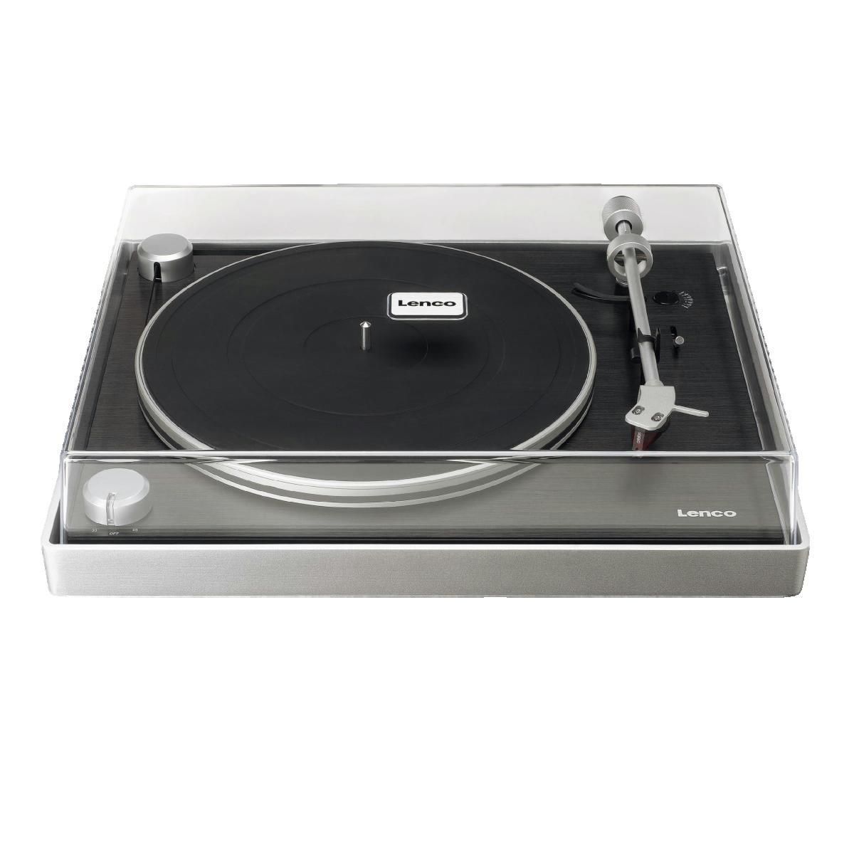 Lenco Platine vinyle Lenco L-455BK noire avec cartouche Ortofon 2M RED