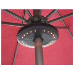 Habitat et Jardin Eclairage de jardin  Umbrella  pour parasol - Enceinte arceau