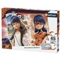 Voir la diapositive 1 : RAVENSBURGER Puzzle Nathan 45 pièces - Marinette contre Lady Bug / Miraculous