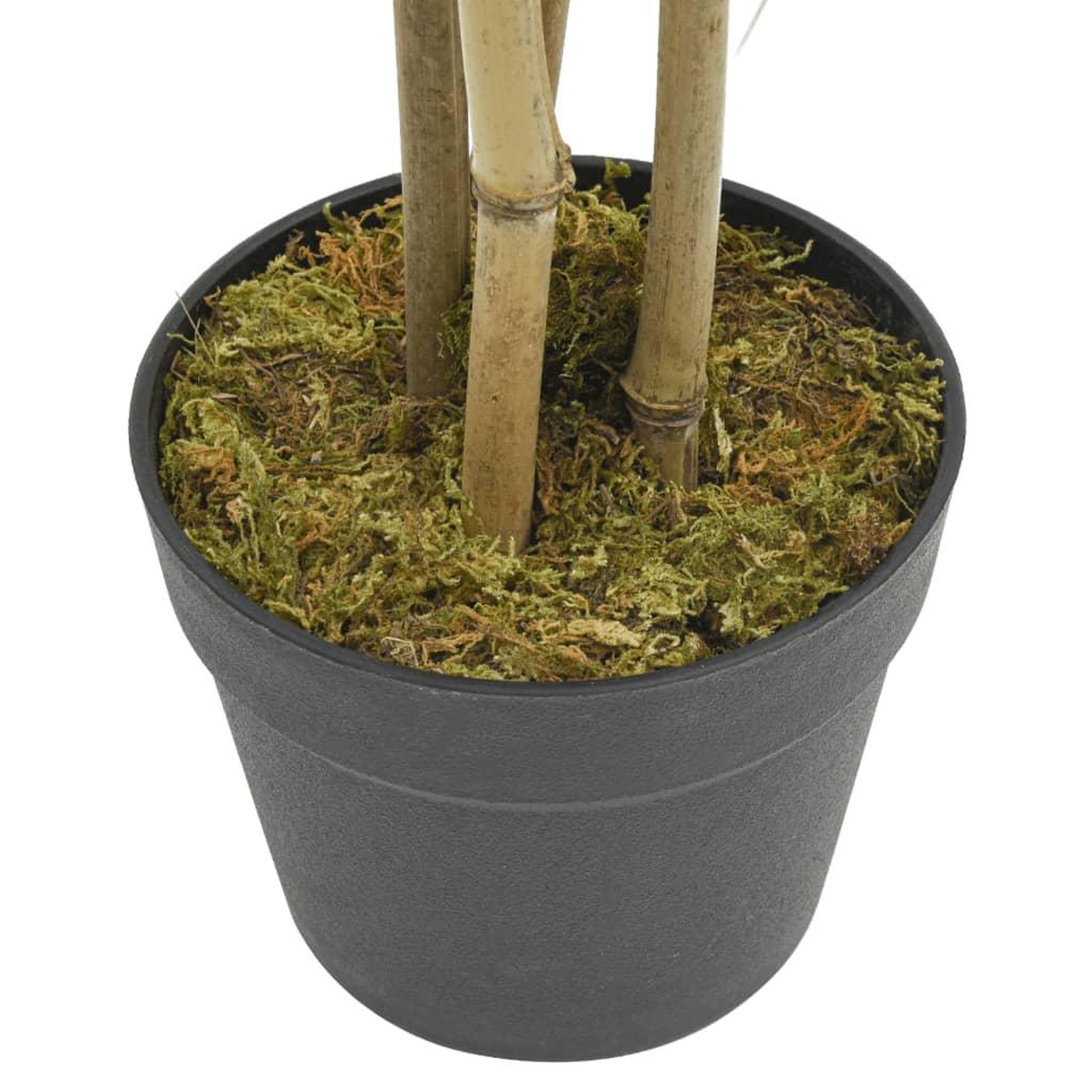 Voir la diapositive 3 : VIDAXL Bambou artificiel 552 feuilles 120 cm vert