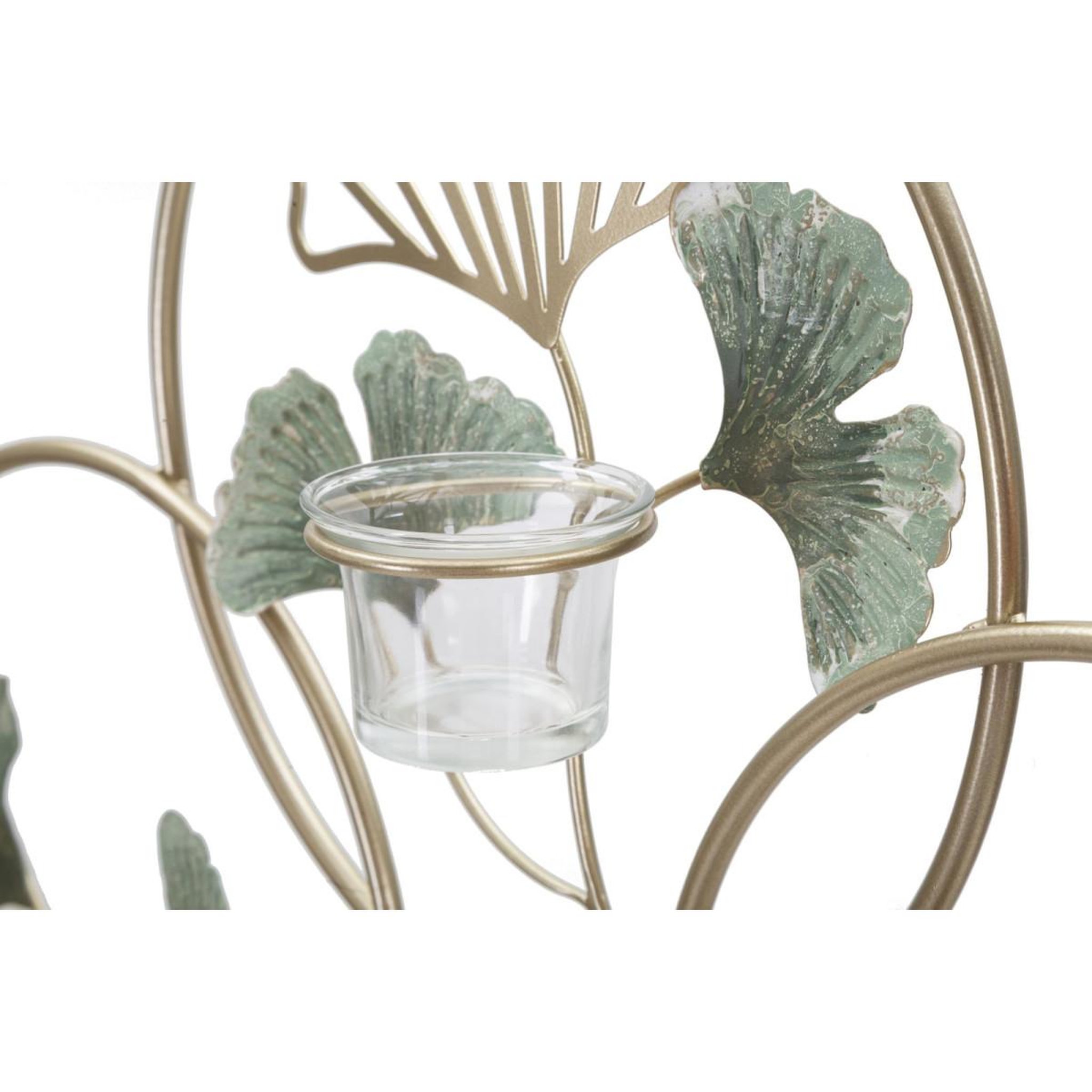 Voir la diapositive 4 : Paris Prix Bougeoir mural en métal  greenery  80cm multicolore