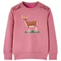 VIDAXL Sweatshirt pour enfants framboise 128