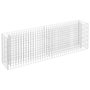 Voir la diapositive 2 : VIDAXL Lit sureleve a gabion Acier galvanise 180x30x60 cm
