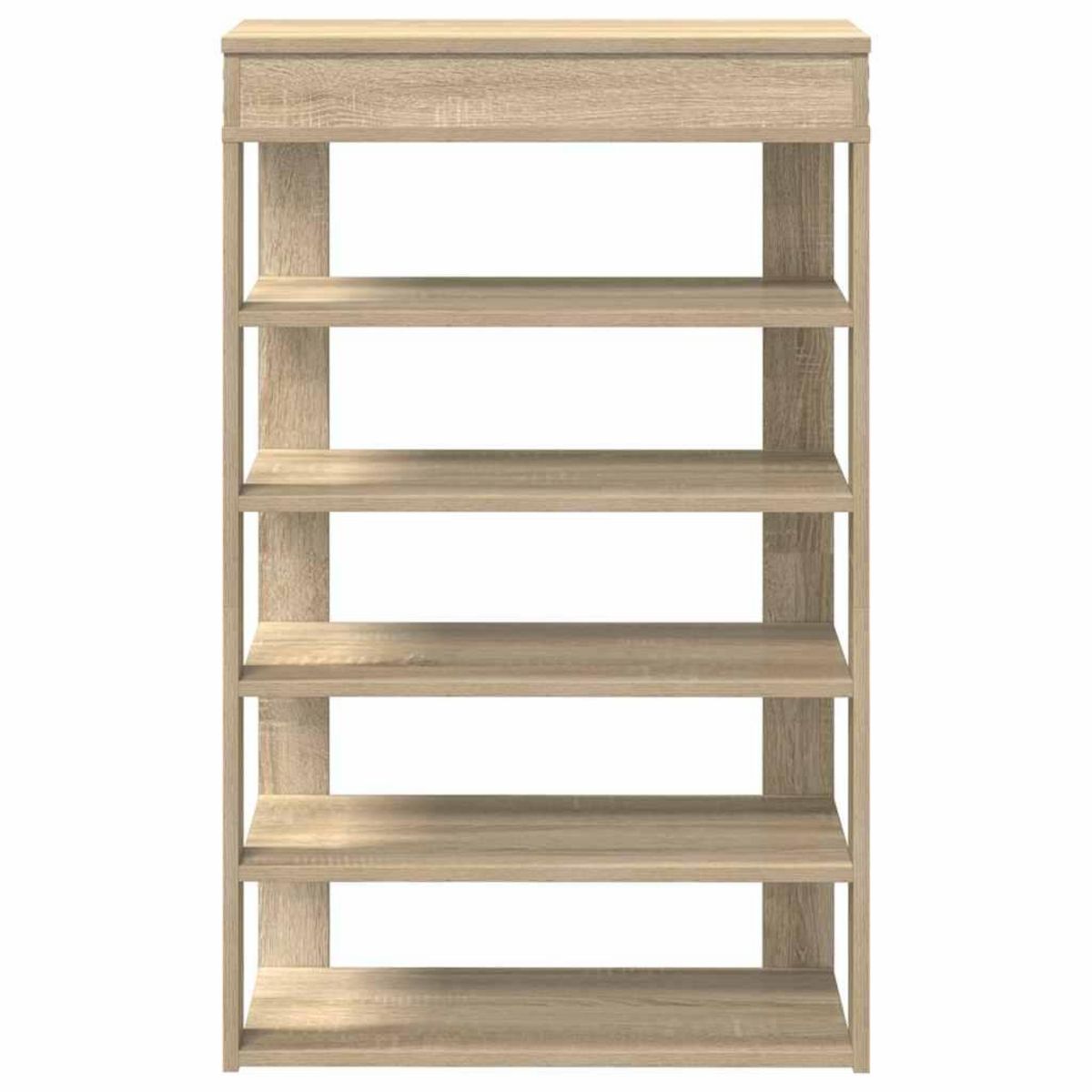 VIDAXL Etagere a chaussures chene sonoma 60x30x98 cm bois d'ingenierie