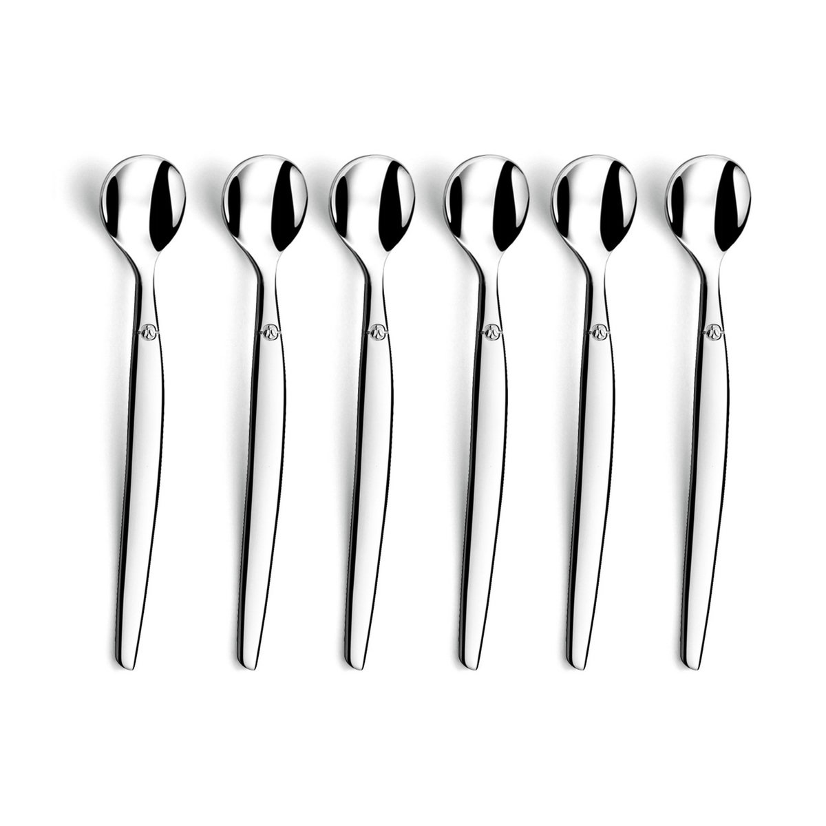 Set 6 cuillères expresso moka inox 11.5 cm