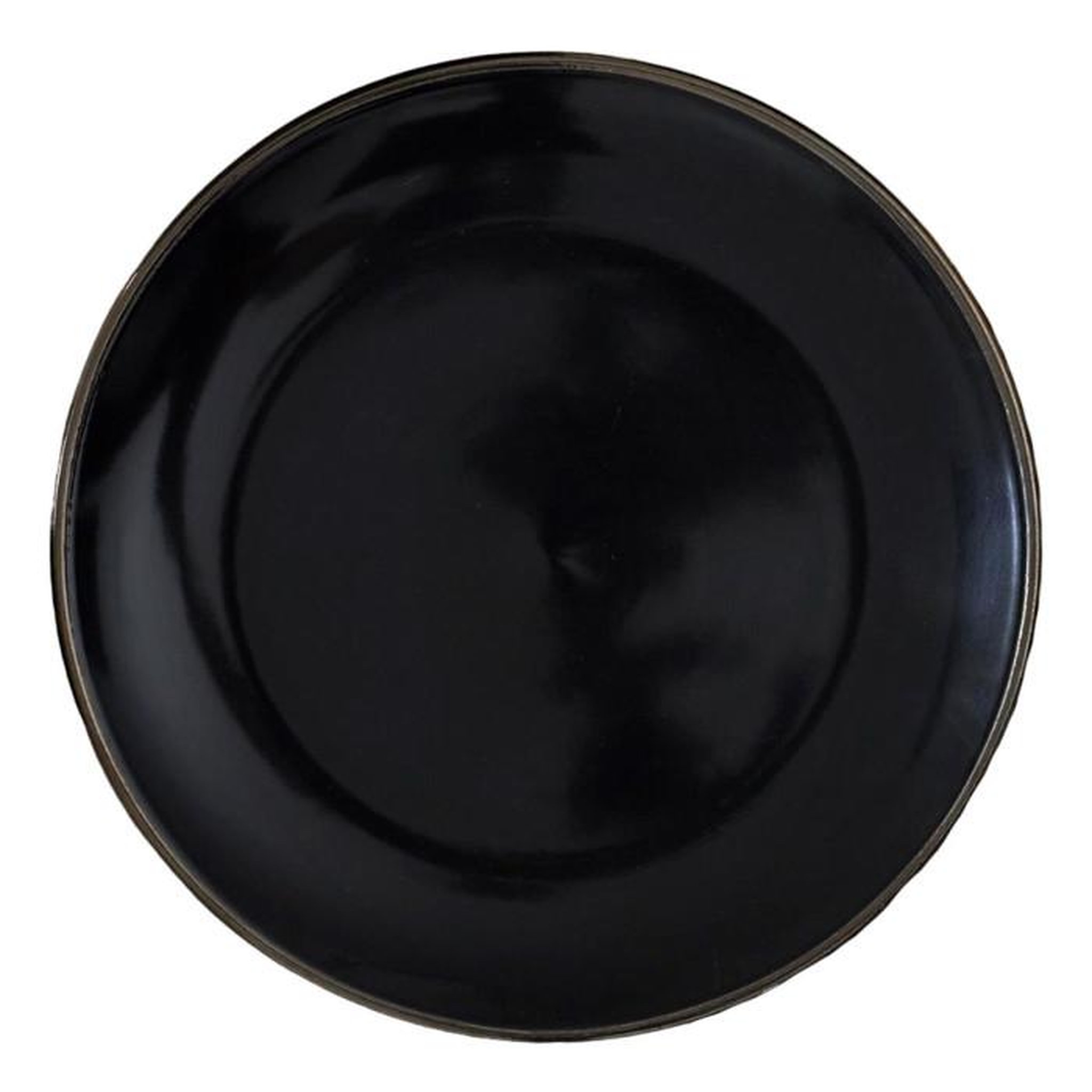 Paris Prix Lot de 6 Assiettes à Dessert  Lounge  20cm Noir