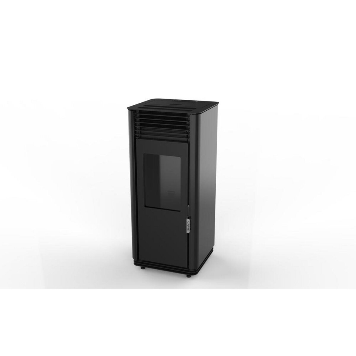 Supra Poêle à granulés CALLIOPE 8 NOIR - Acier - Etanche - Noir - 8kW