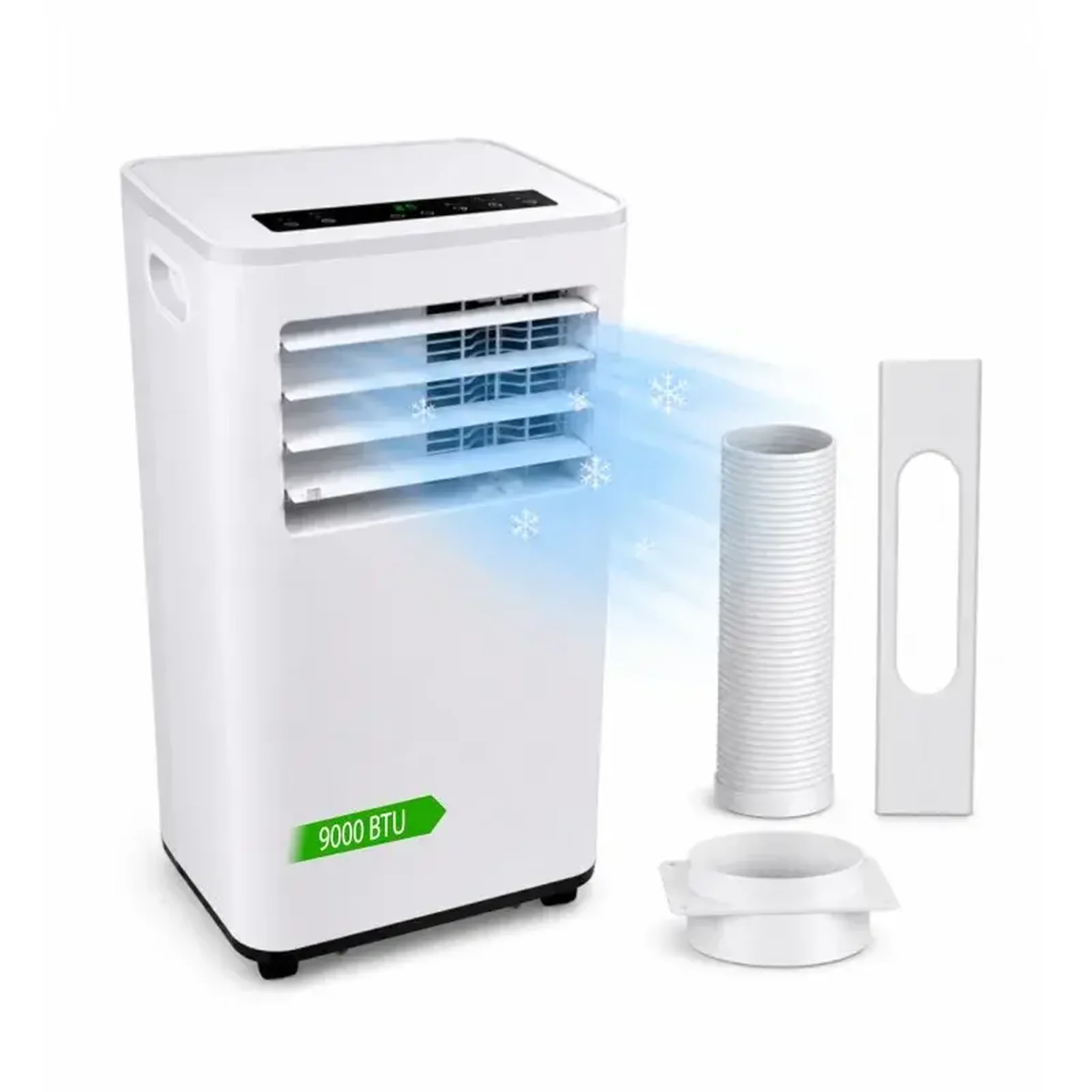 Climatiseur Mobile 3-en-1 Multifonction 9 000 Btu Avec Déshumidification