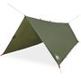 Voir la diapositive 2 : VIDAXL Bache de camping vert olive 406x306 cm impermeable