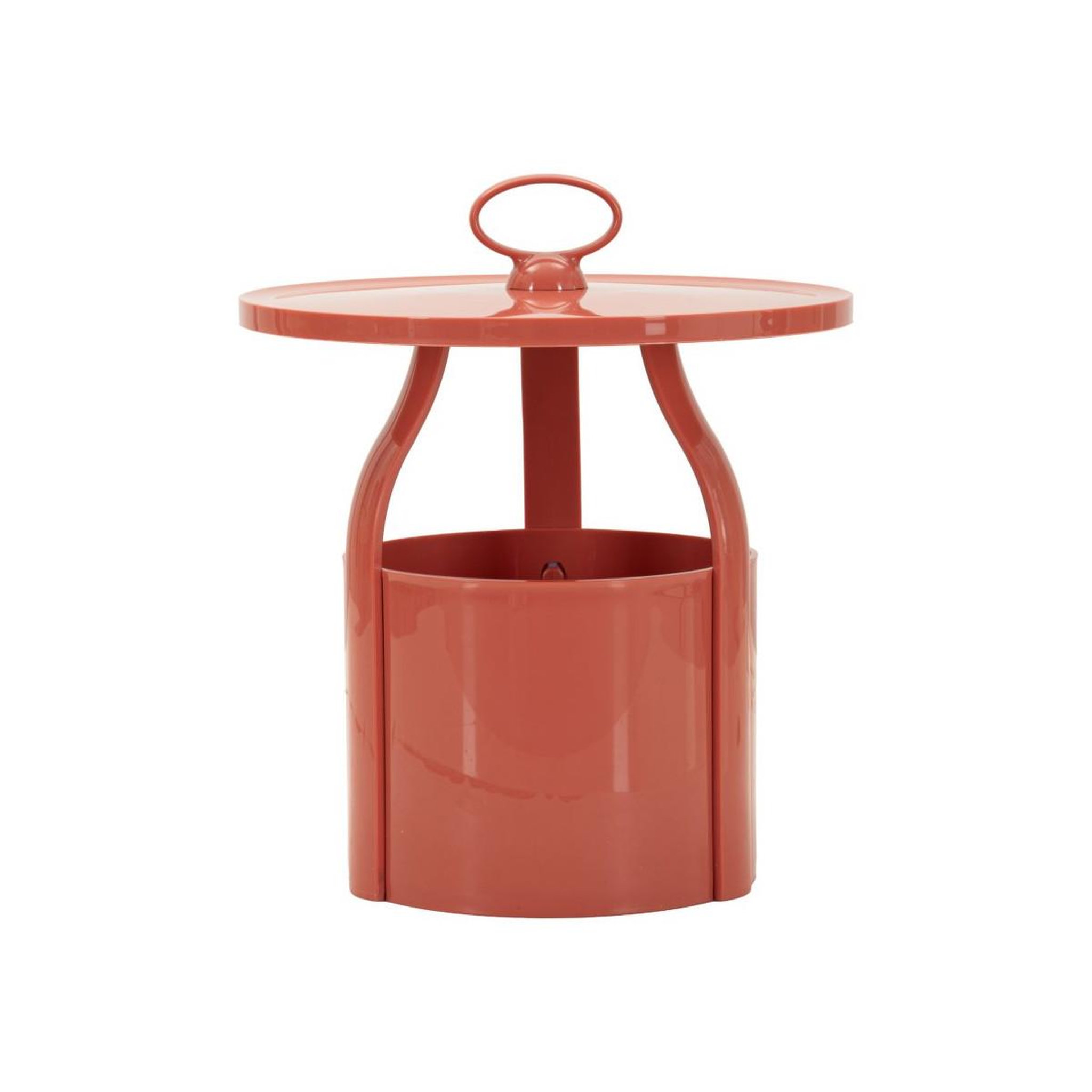 Paris Prix Table d'appoint design  iris  44cm rouge