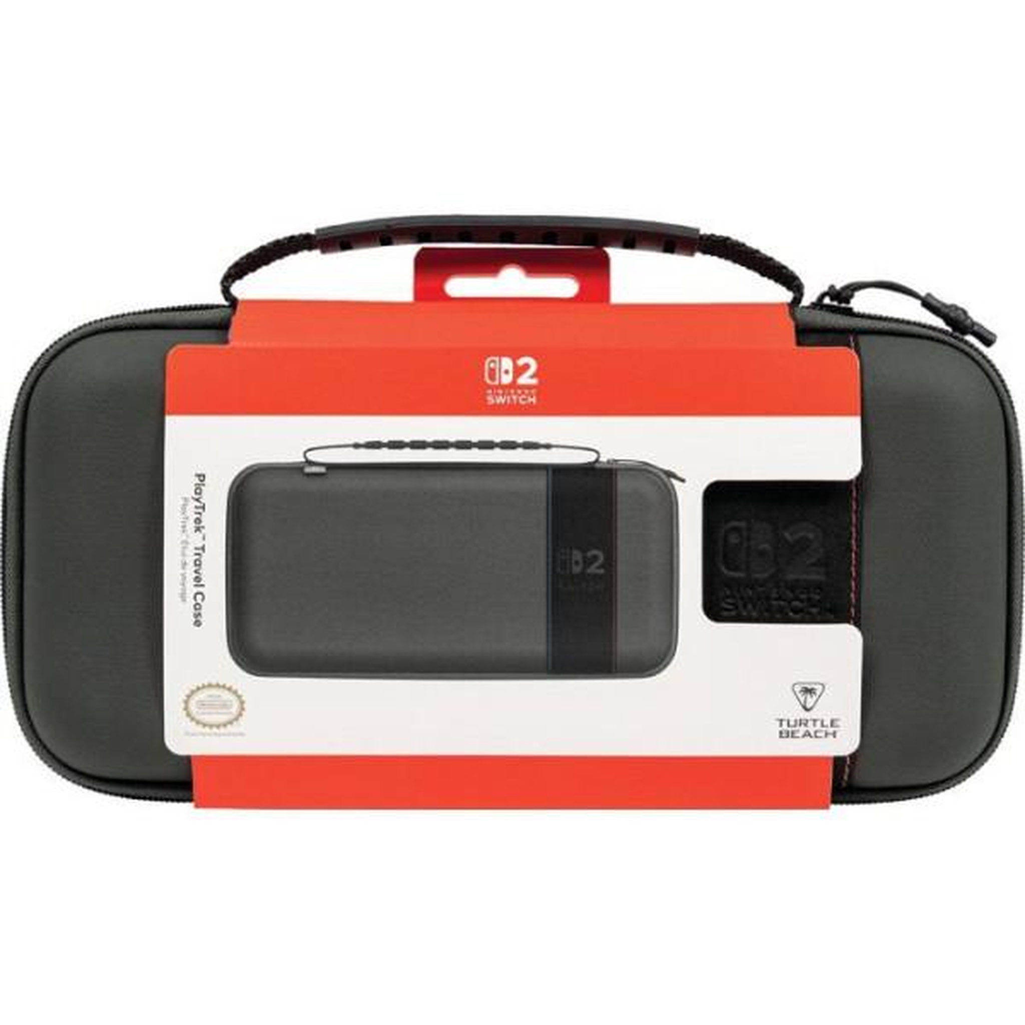 Turtle Beach Etui de voyage -TURTLE BEACH - PlayTrek - Pour Nintendo Switch 2 - Gris Anthracite