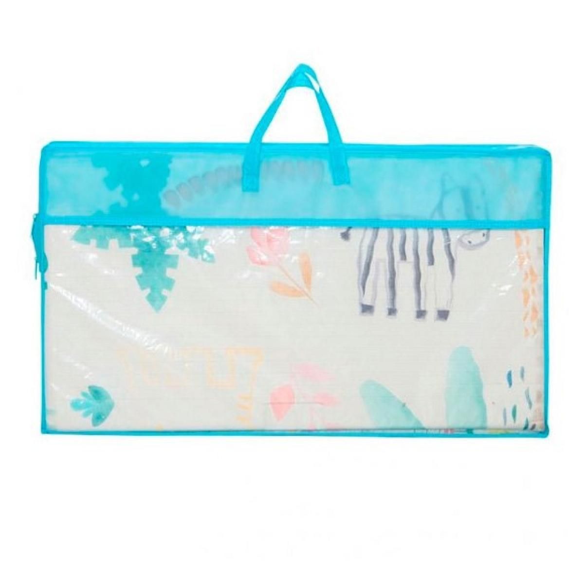 Asalvo Tapis de Jeu Pliant 200 x 180cm Animaux-Ville