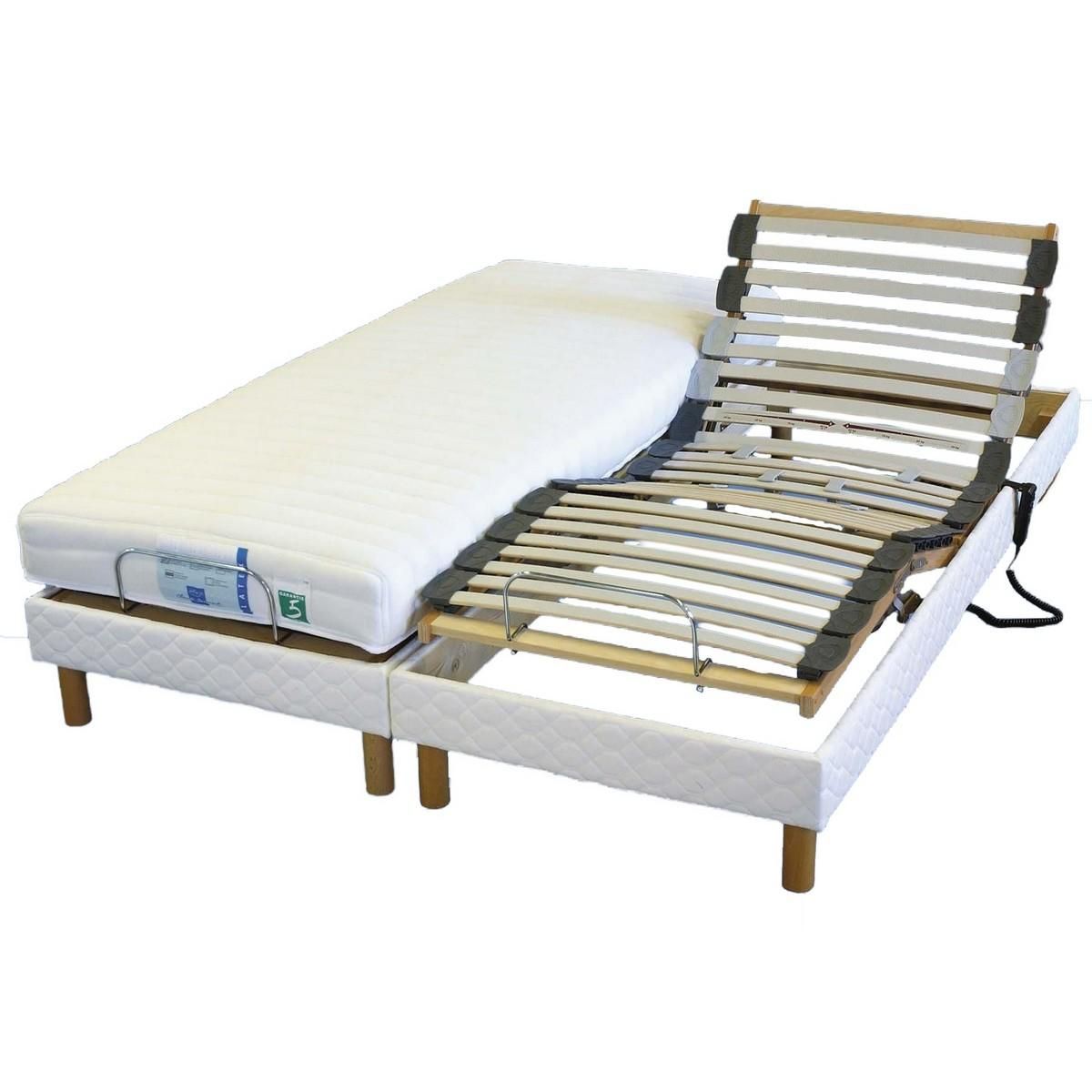 Lit relaxation électrique TPR ADAGIO - Lit 140 x 190 cm