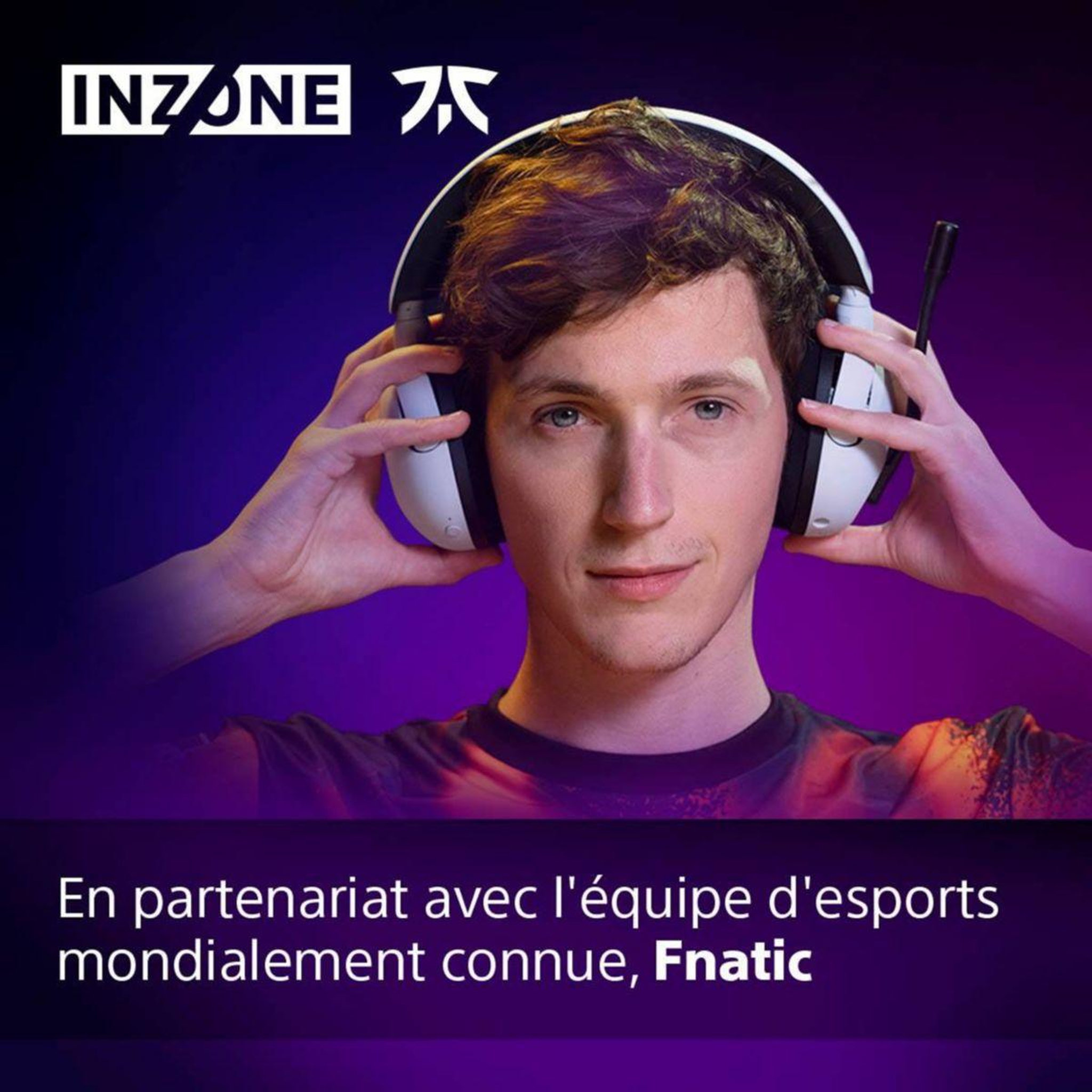 Voir la diapositive 2 : SONY Casque gamer Inzone H5 Blanc
