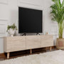 Voir la diapositive 2 : Habitat et Jardin Meuble TV en bois  Alvin  - 180 x 31 x 42 cm - Beige