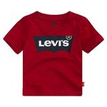 Levi's T shirt  Garçon Levi's 6E8157. Coloris disponibles : Rouge