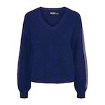 Pieces Pull  Femme Pieces Nibe. Coloris disponibles : Bleu