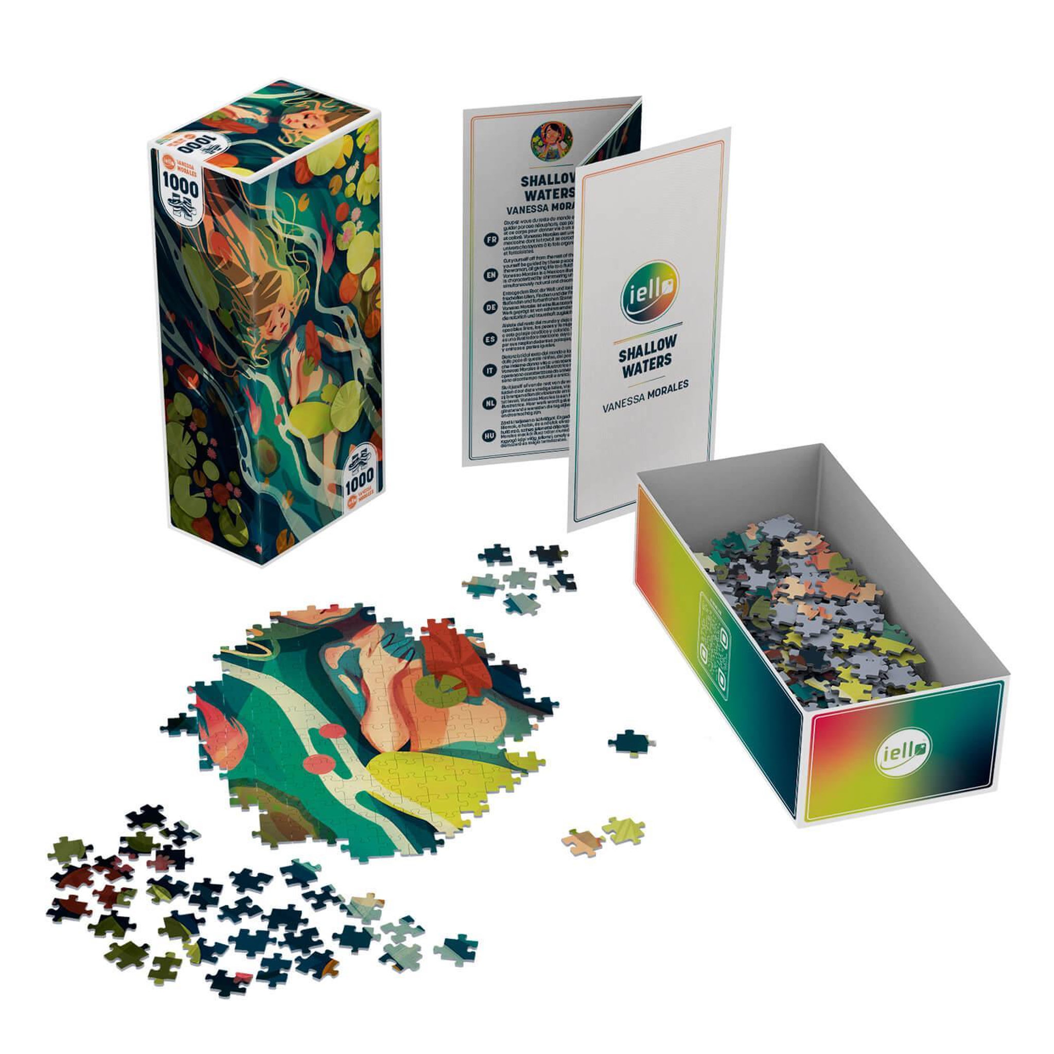 Voir la diapositive 2 : Iello Puzzle UNIVERSE - 1000 pieces - Shallow Waters