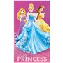 DISNEY Drap de plage enfant en coton Disney Princesses Raiponce Belle Cendrillon DREAM BIG