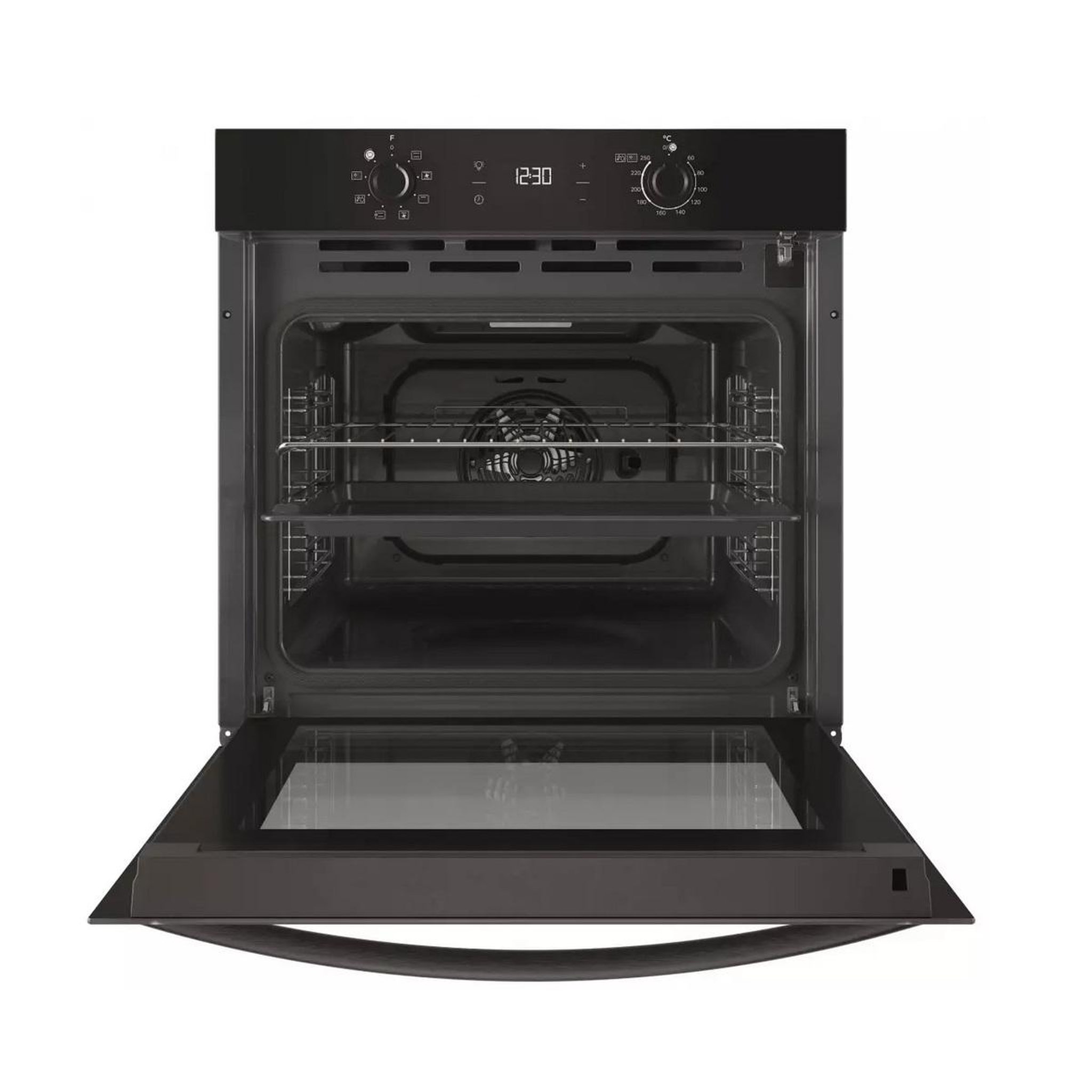 Voir la diapositive 3 : Indesit Four intégrable 71l 60cm pyrolyse noir - IO275PB