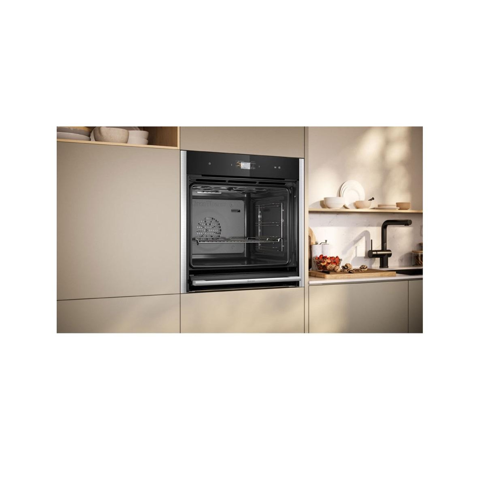Voir la diapositive 4 : Neff Four vapeur 71l 60cm noir - b64fs31n0