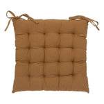 ATMOSPHERA Galette de Chaise  Loria  38x38cm Cannelle