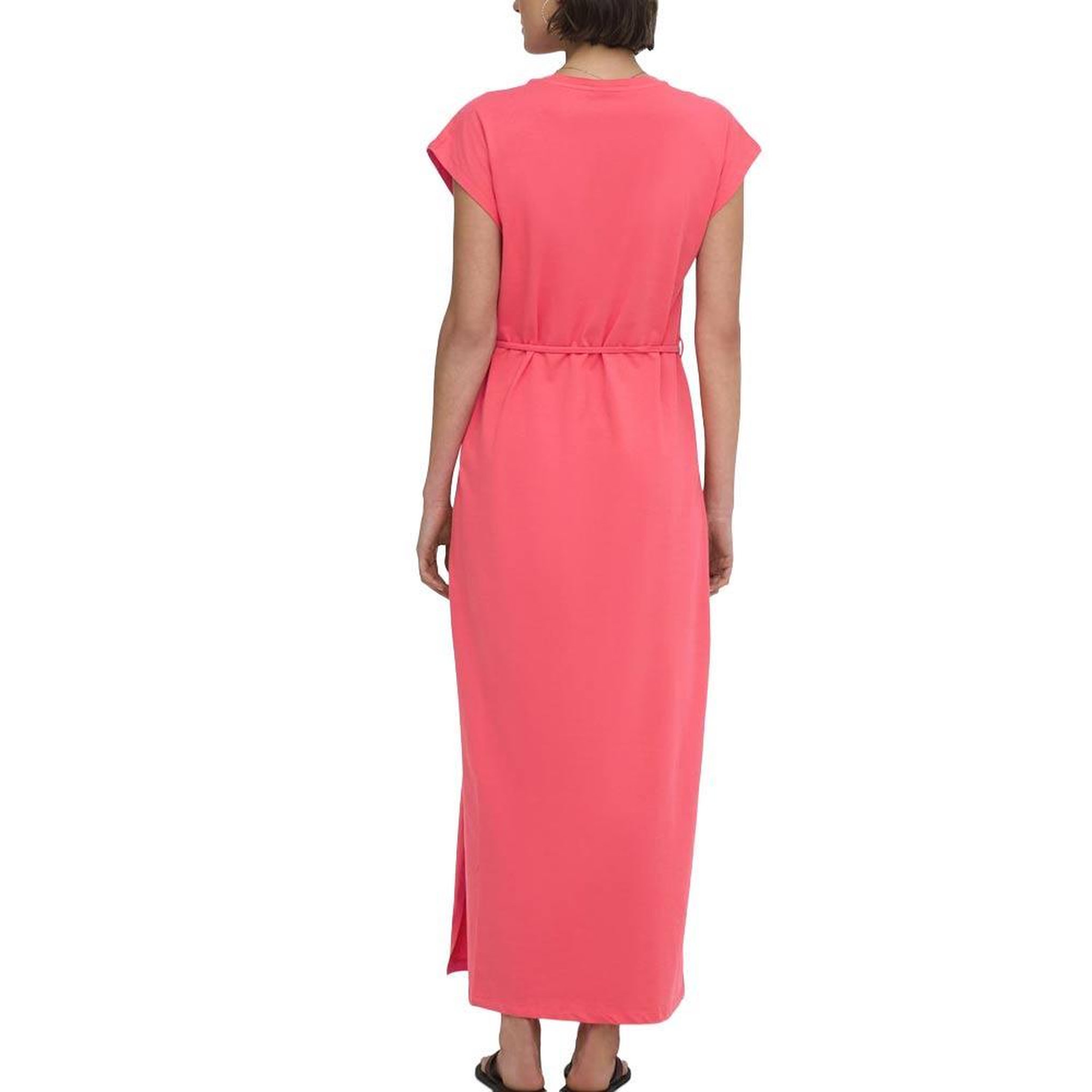 Voir la diapositive 2 : JACQUELINE DE YONG Robe Longue Rose Femme JDY Life