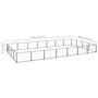 Voir la diapositive 6 : VIDAXL Chenil Noir 28 m² Acier