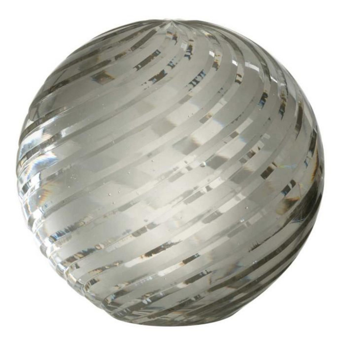 Paris Prix Presse-Papier en Verre  Onde  11cm Transparent