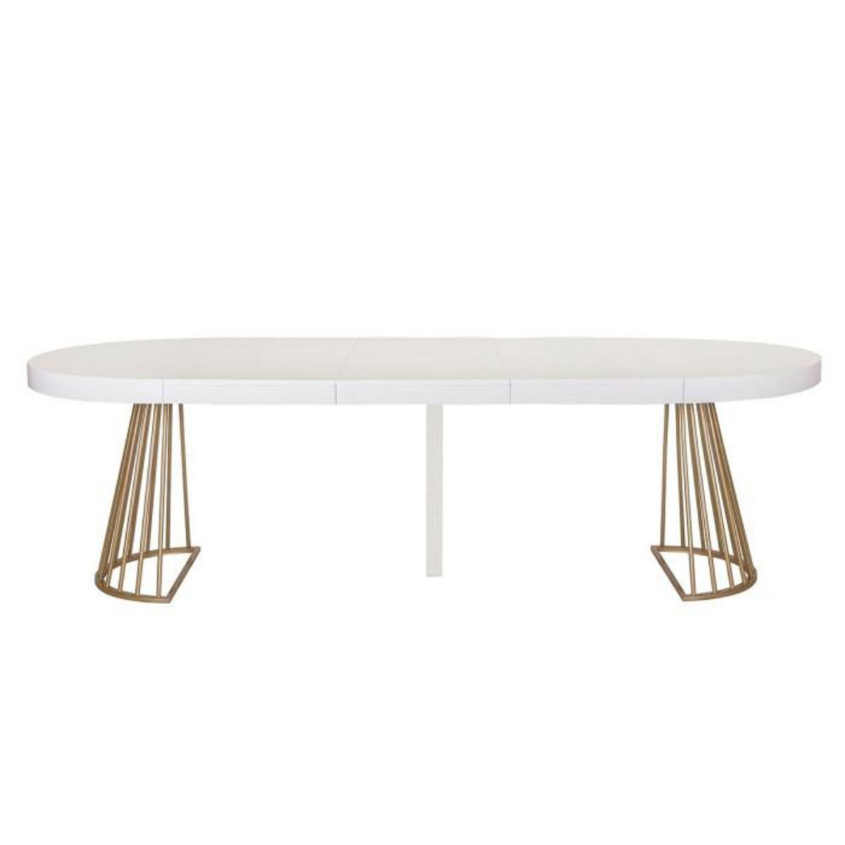 Paris Prix Table de Repas Extensible  Resoa  110-260cm Blanc