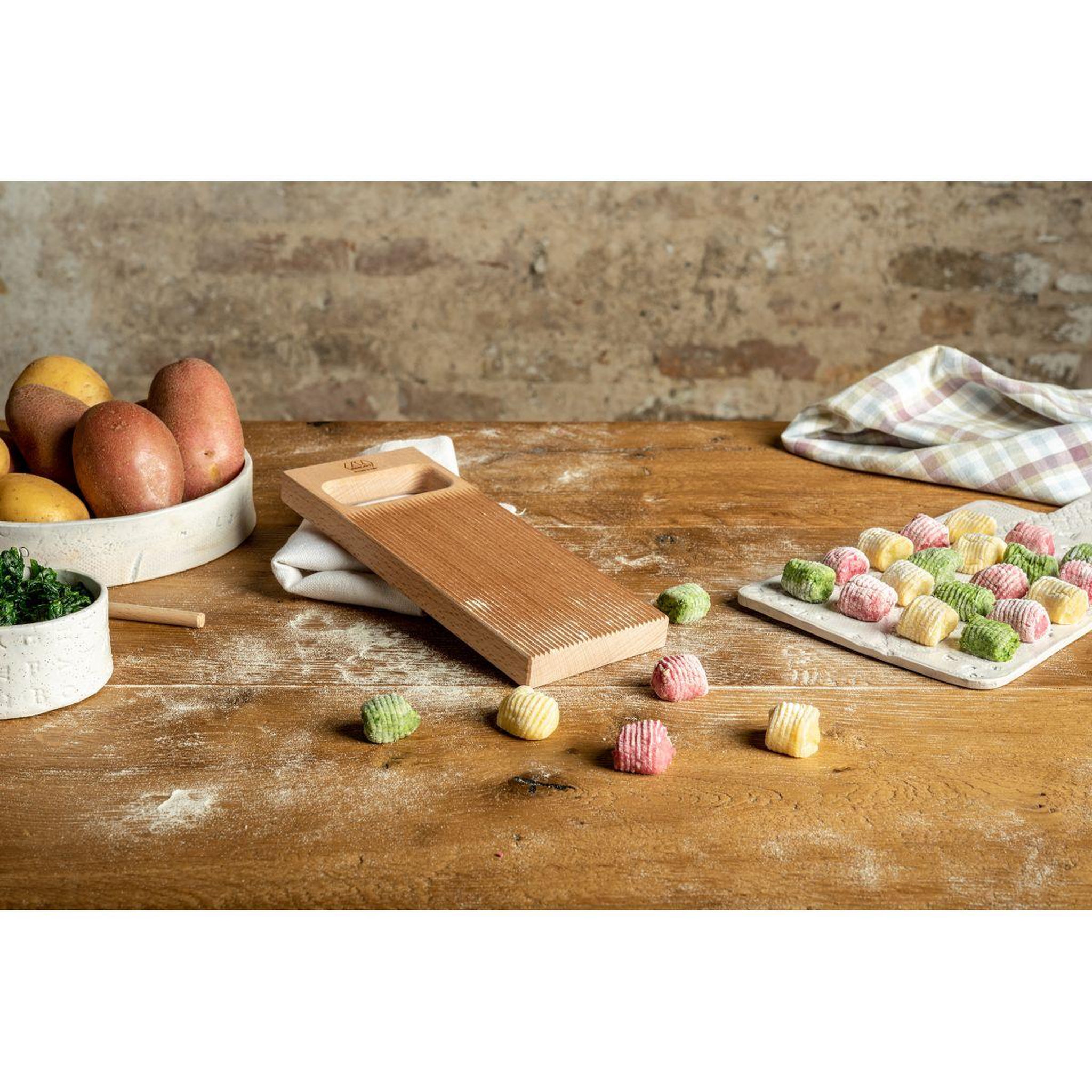 Voir la diapositive 3 : Marcato Planche à gnocchi a gnocchi Rigagnocchi