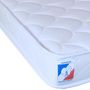 Voir la diapositive 2 : Matelas bébé mousse 60x120cm - Tissu 100%  Biocoton - LILOU