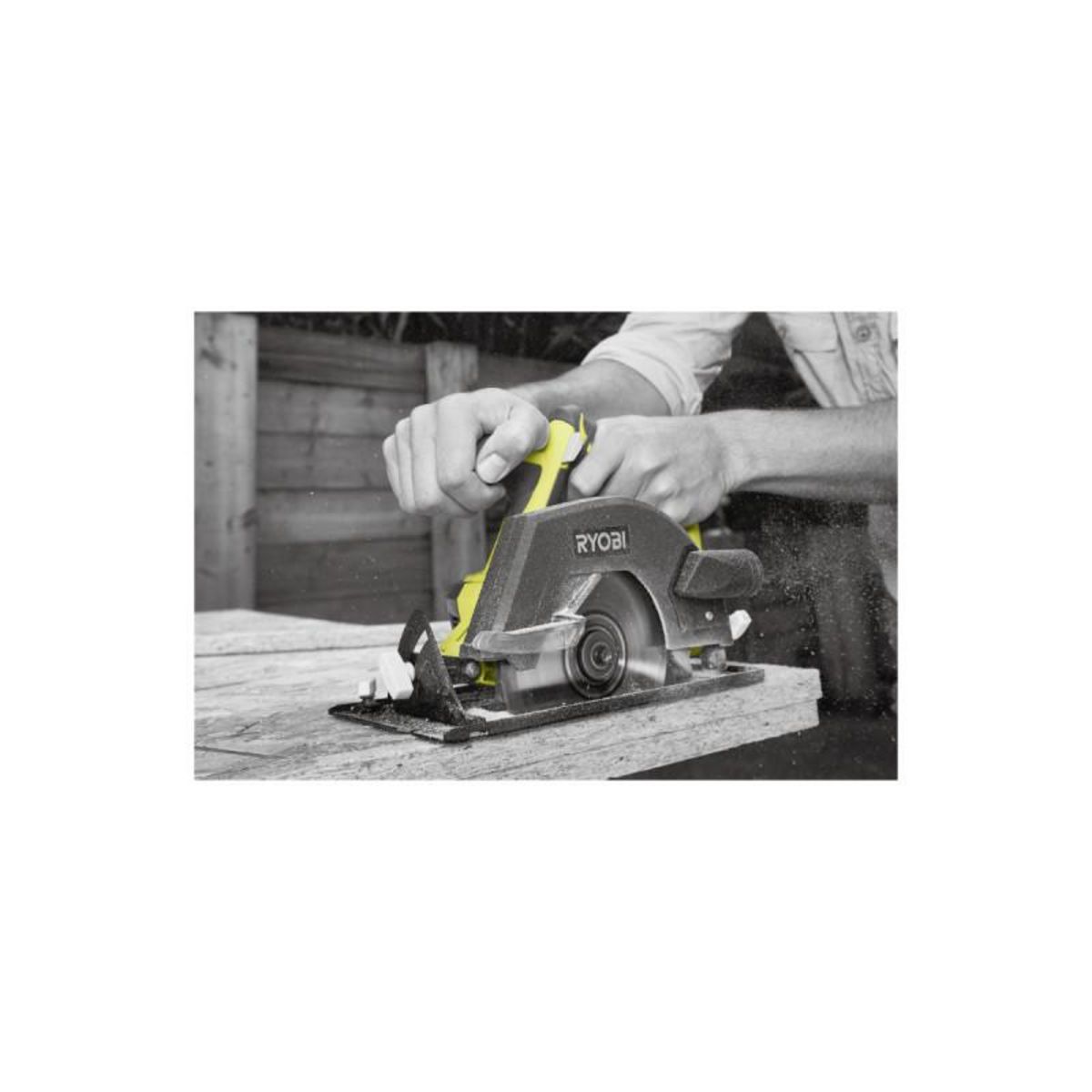 Ryobi Scie circulaire RYOBI - R18CSP-0 - 18V One+ - Sans batterie ni chargeur