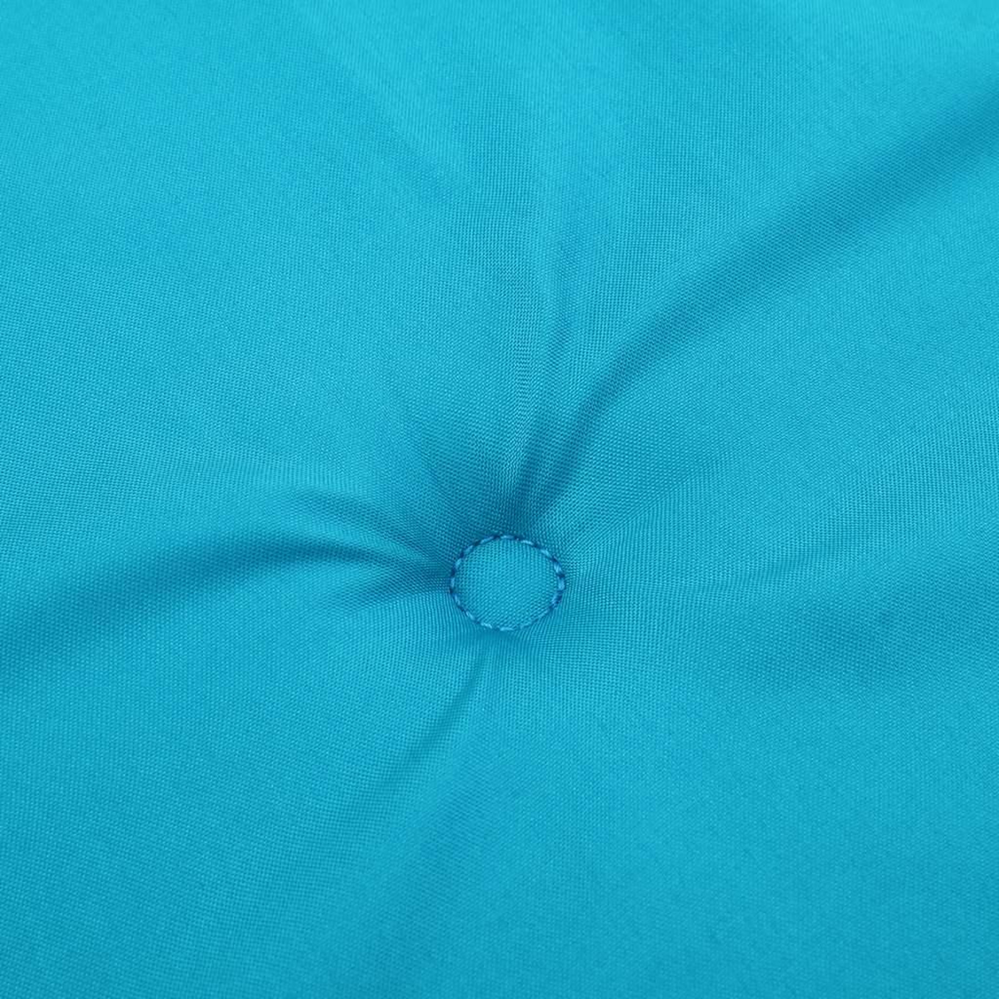 Voir la diapositive 5 : VIDAXL Coussin de banc de jardin turquoise 200x50x3 cm tissu