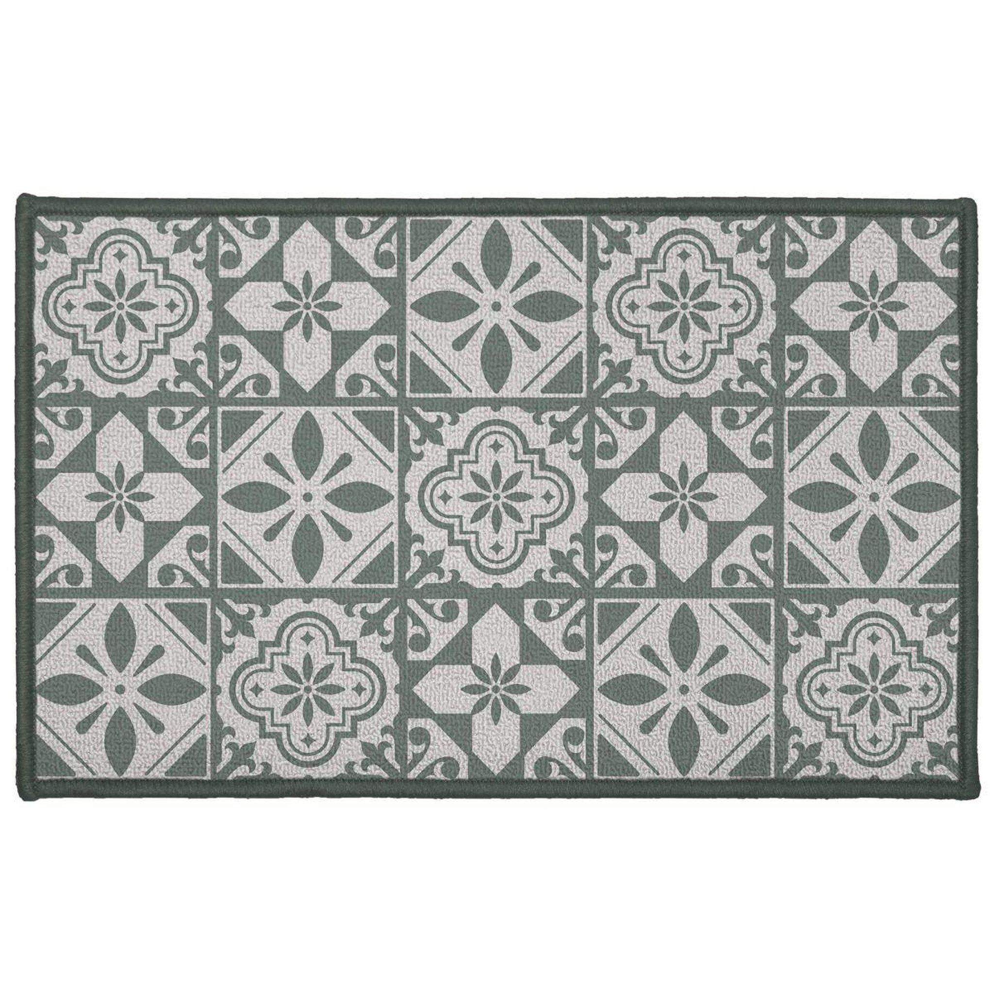 Douceur d'Intérieur Tapis de cuisine  constantine  50x80cm sauge