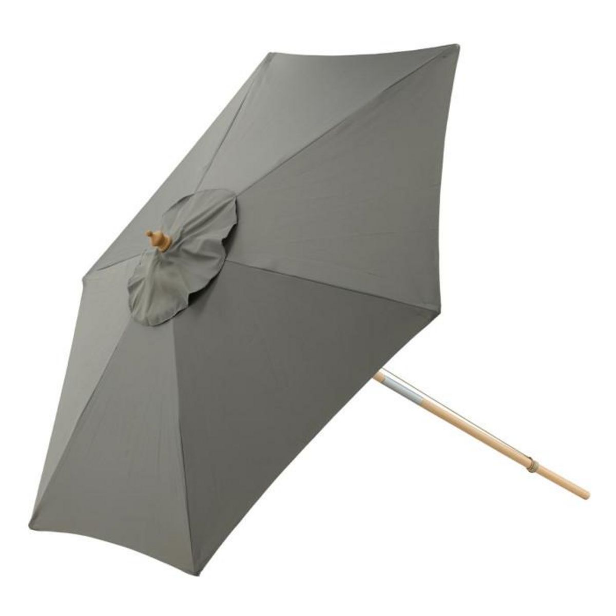 Paris Prix Parasol en Bois  Corypho  250cm Gris