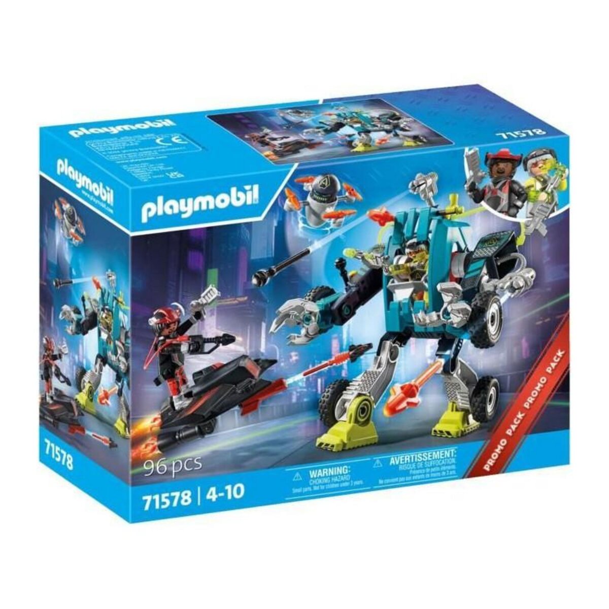 PLAYMOBIL PLAYMOBIL - 71578 - Robot géant avec drone