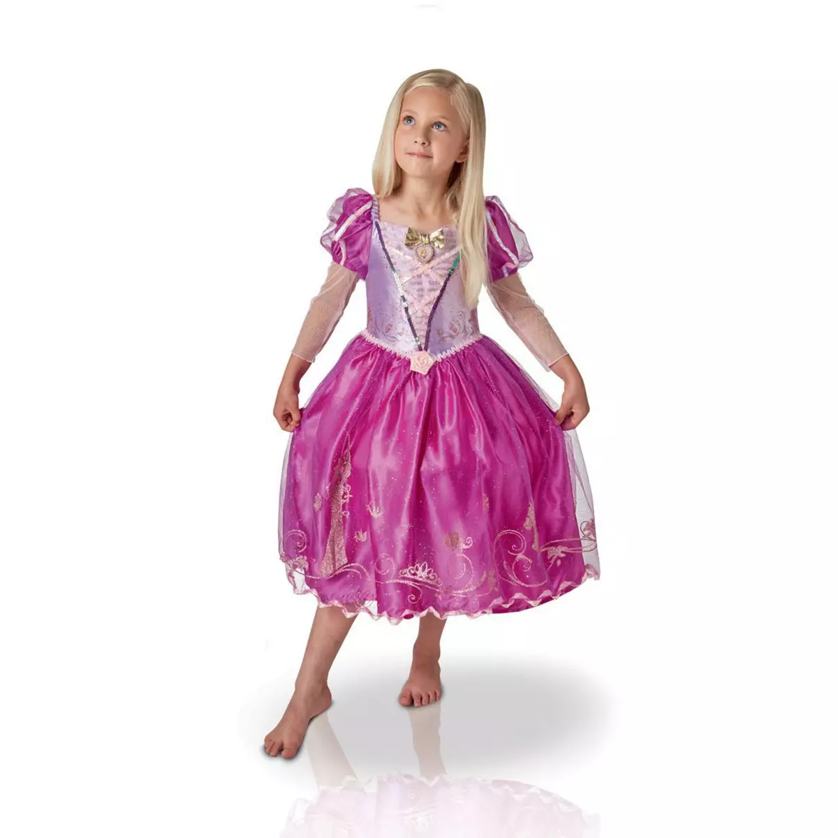 Rubie's Déguisement Premium Ballgown Raiponce : 5/6 ans - 5/6 ans (110 à 116 cm)